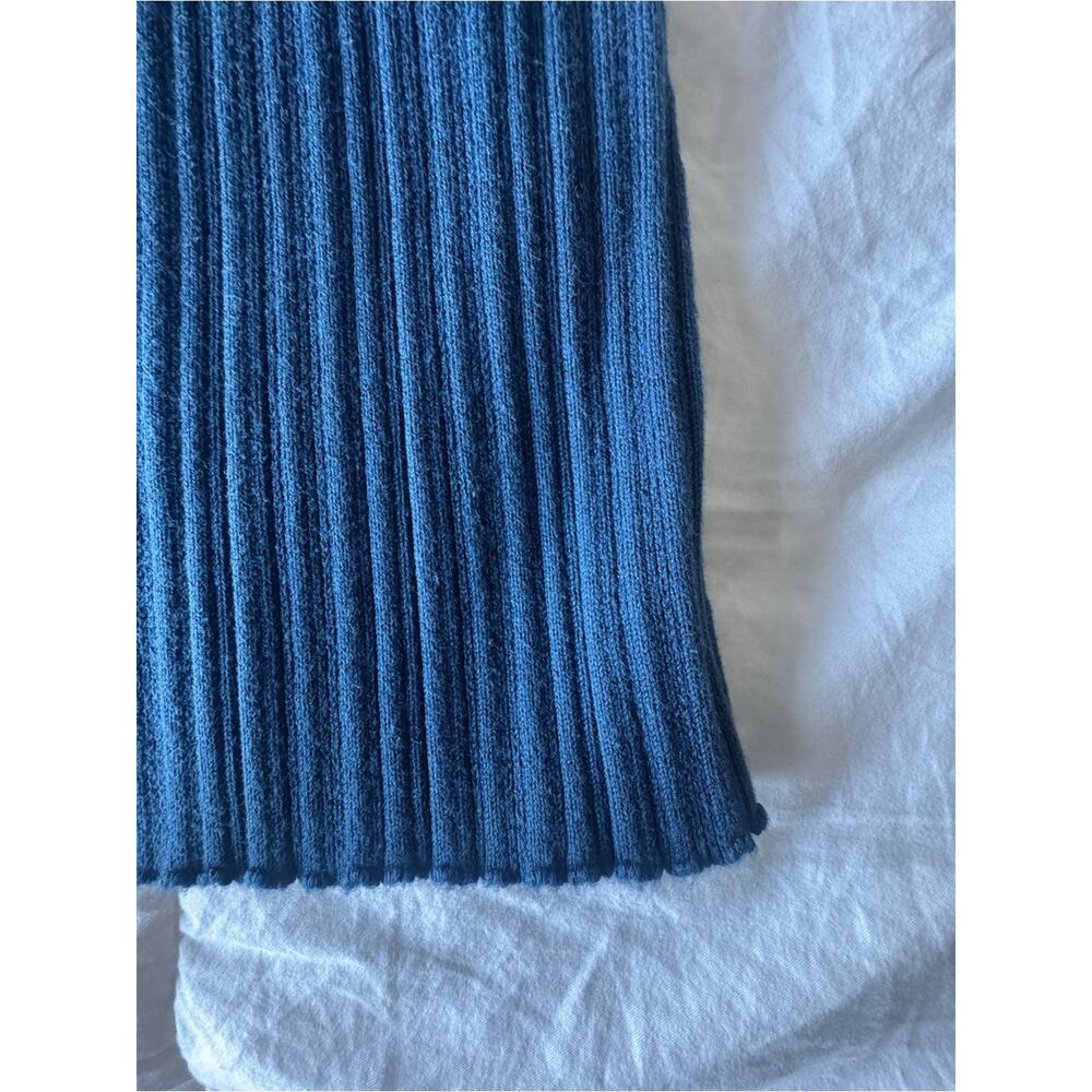 Lost + Wander Giustina Ribbed Collared Sweater Maxi Dress Teal XS/S - Picture 14 of 14